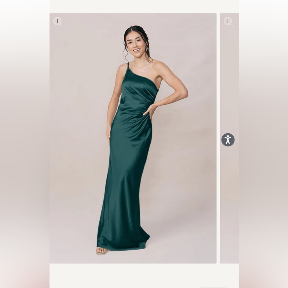 Revelry one shoulder dress